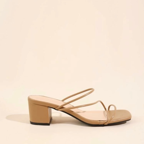 thin strap mules